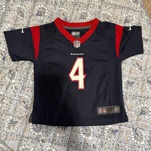 Nike Houston Texans Deshaun Watson #4 Jersey‎ Navy Blue Toddler 24M NFL Football